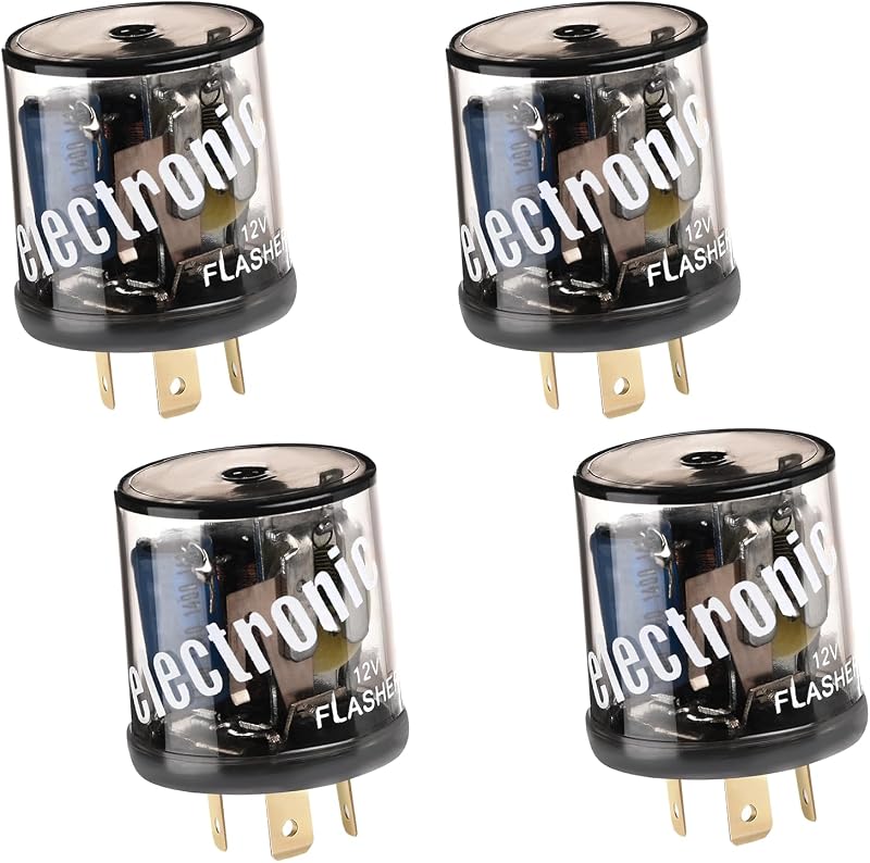 Relé Eletrônico do Pisca Hbxdeco 12 V com 3 Pinos – Kit com 4 unidades