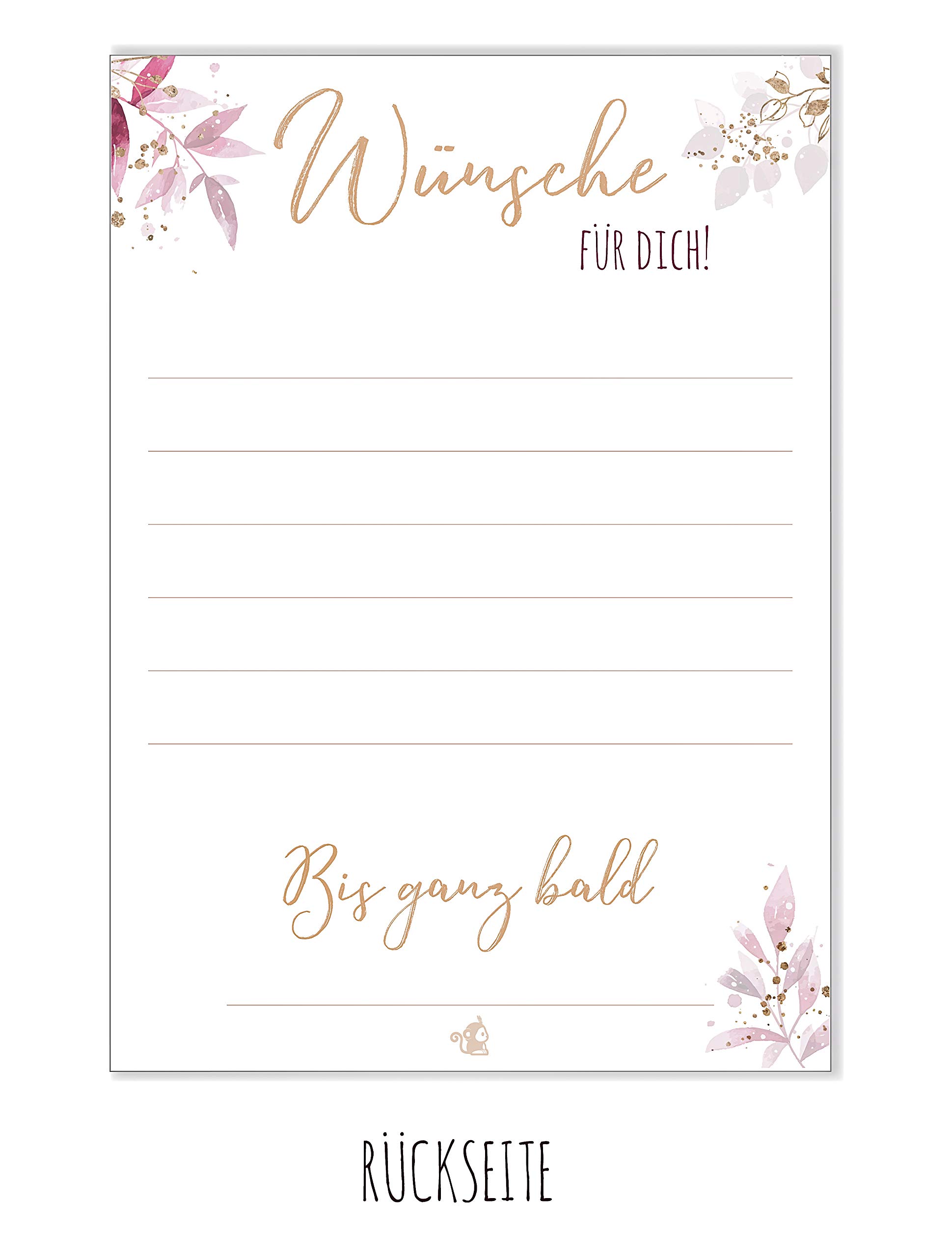 MAJOYLIFE Lot De 20 Cartes De Jeux De Fête Prénatale, Jeux De Cartes à