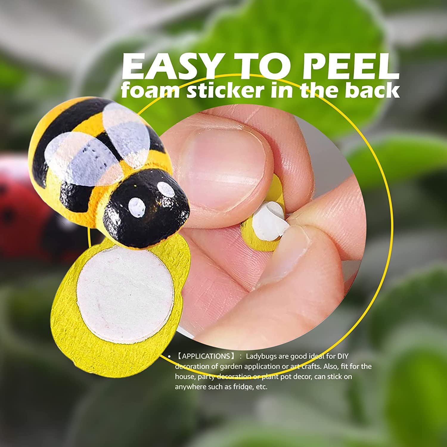 小物 bee Amazon.com: Hicarer 45 Pieces Tiny Bees Craft Decoration