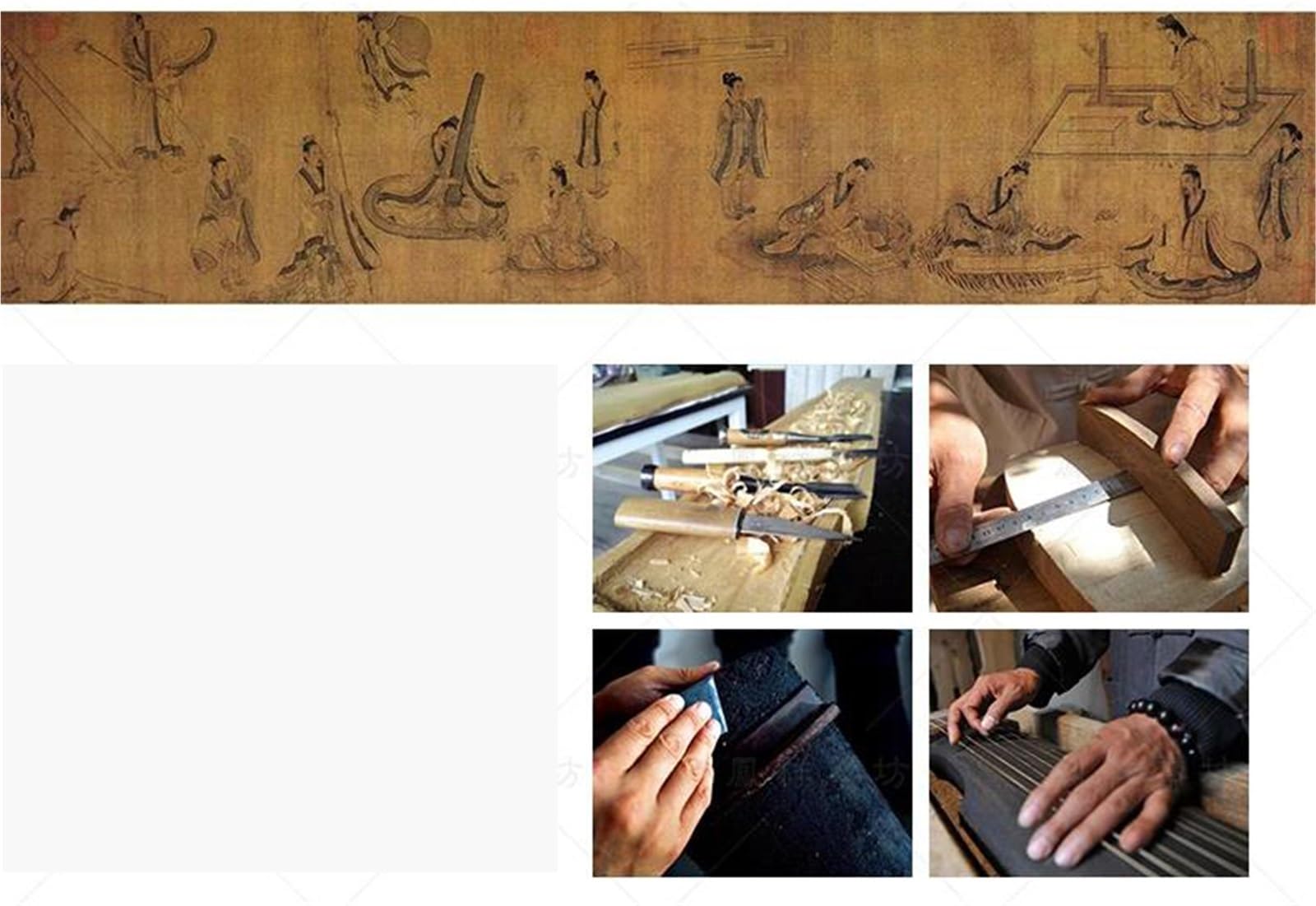 Guqin Esecuzioni Professionali Vecchio Guqin In Legno Di Cedro Adatto A Principianti E Insegnanti Strumenti A Corda