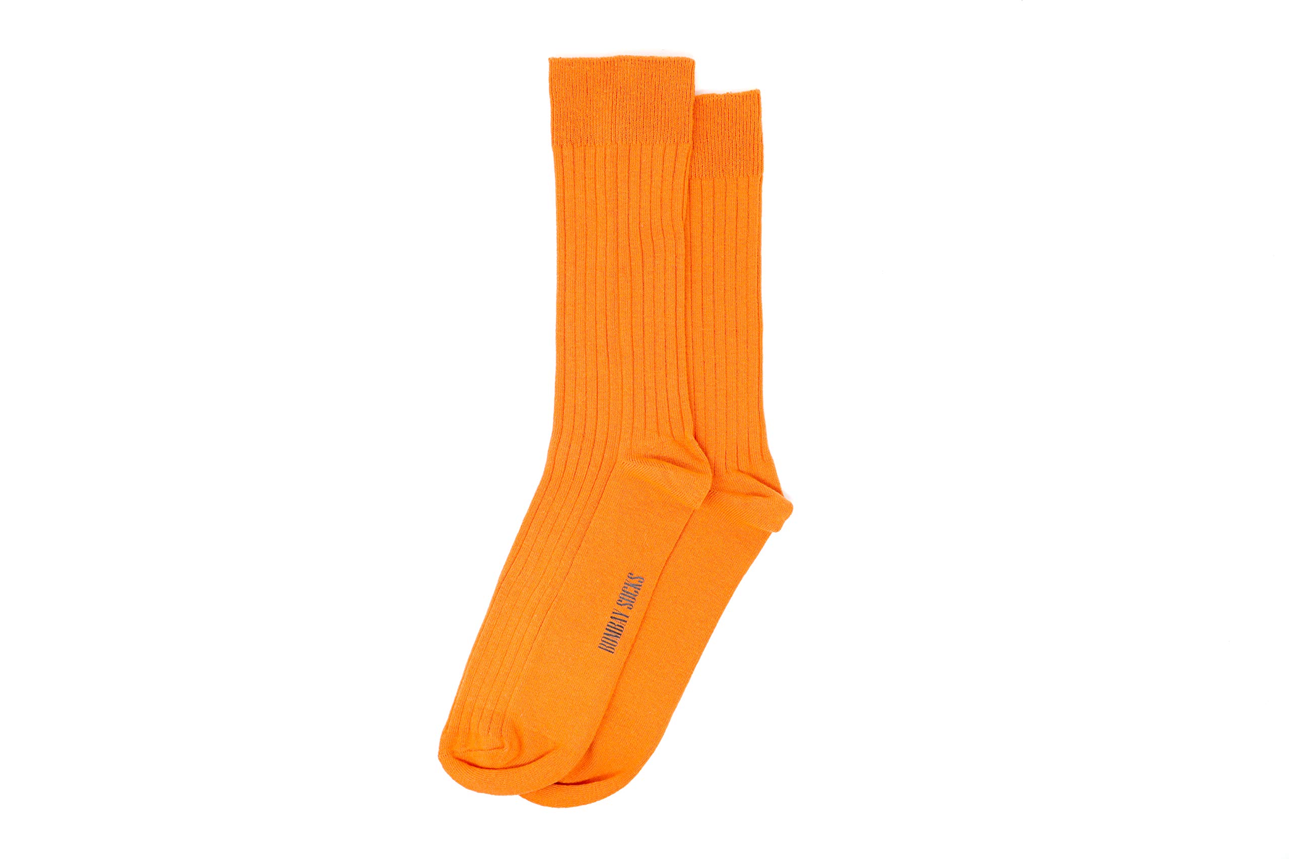 Men's Solid Seamed Socks, Free Size