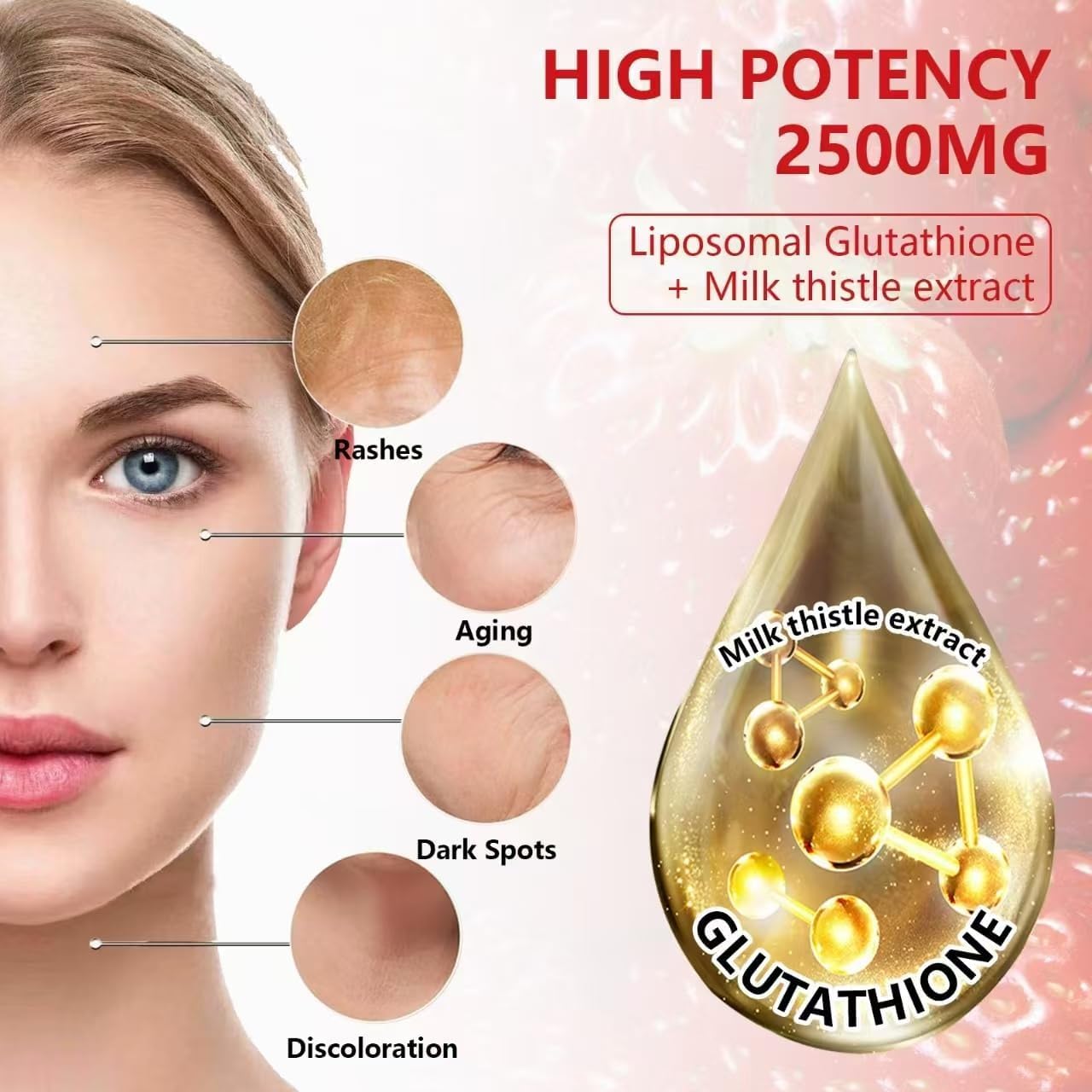 liposomal glutathione skin lightening evidence Glutathione as a skin whitening