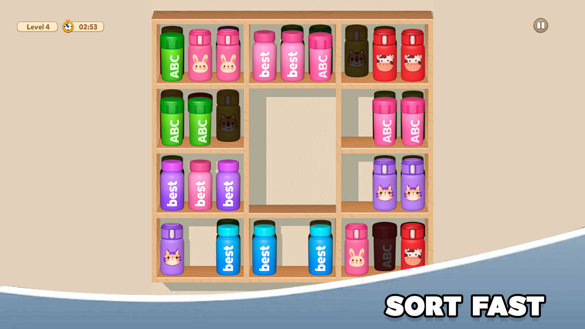 Goods Sorting Match 3D: Perfect Puzzle Magic Sort Challenge Game - App ...