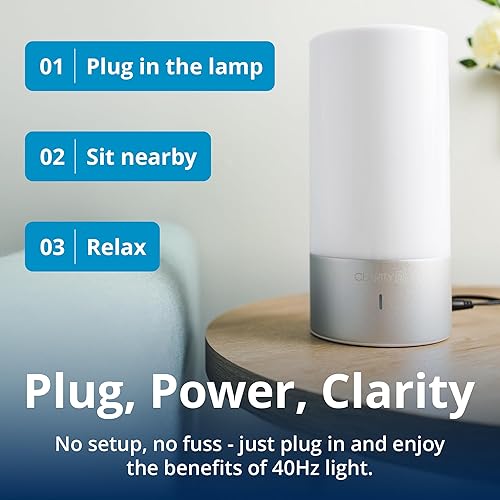 Miniatura 4 de Clarity - Lámpara de 40 Hz por Gamma - Bienestar cognitivo - Luz estimulante cerebral - Fácil de usar - Soporte de memoria