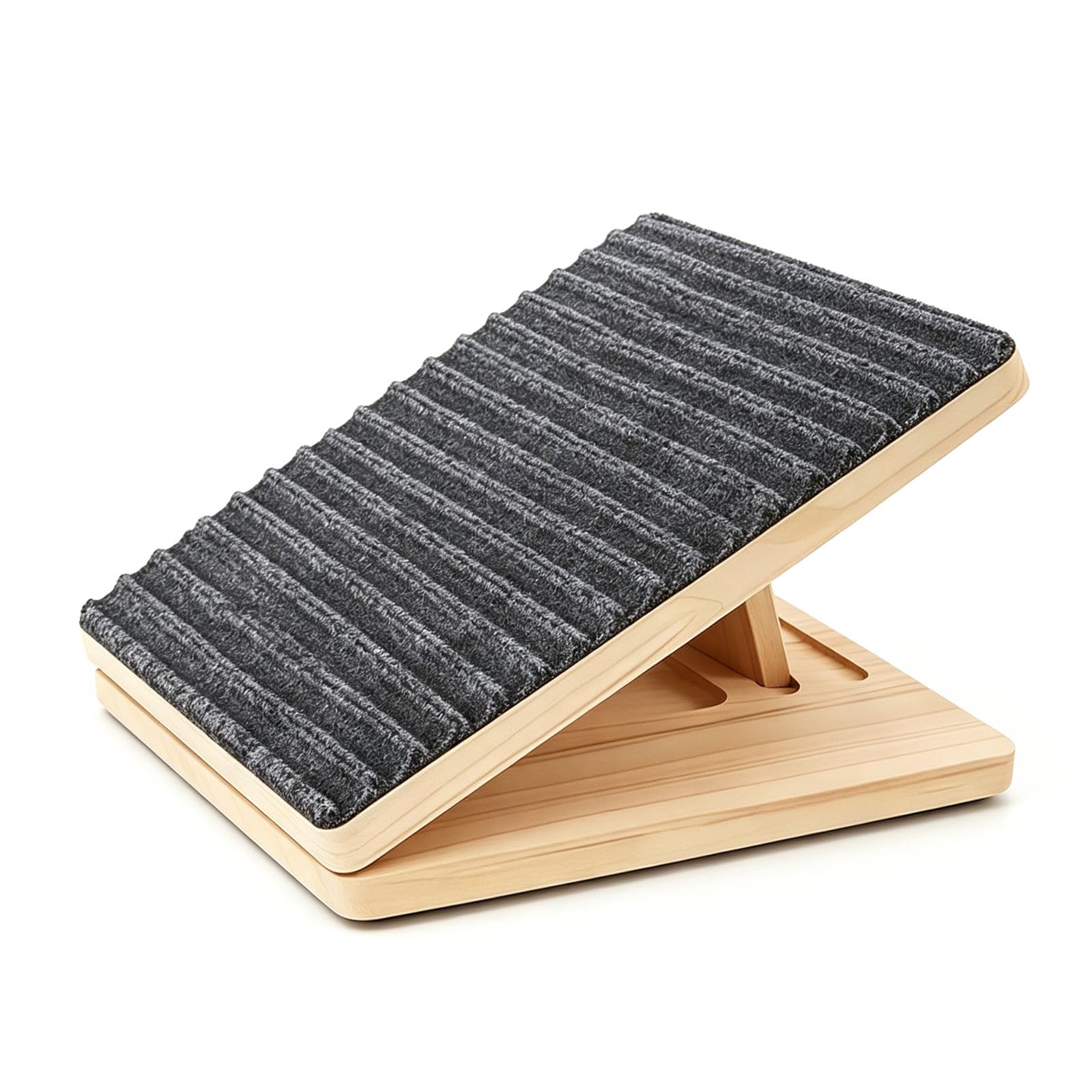 Escalera antideslizante para perros pequeños con peldaños de madera firme