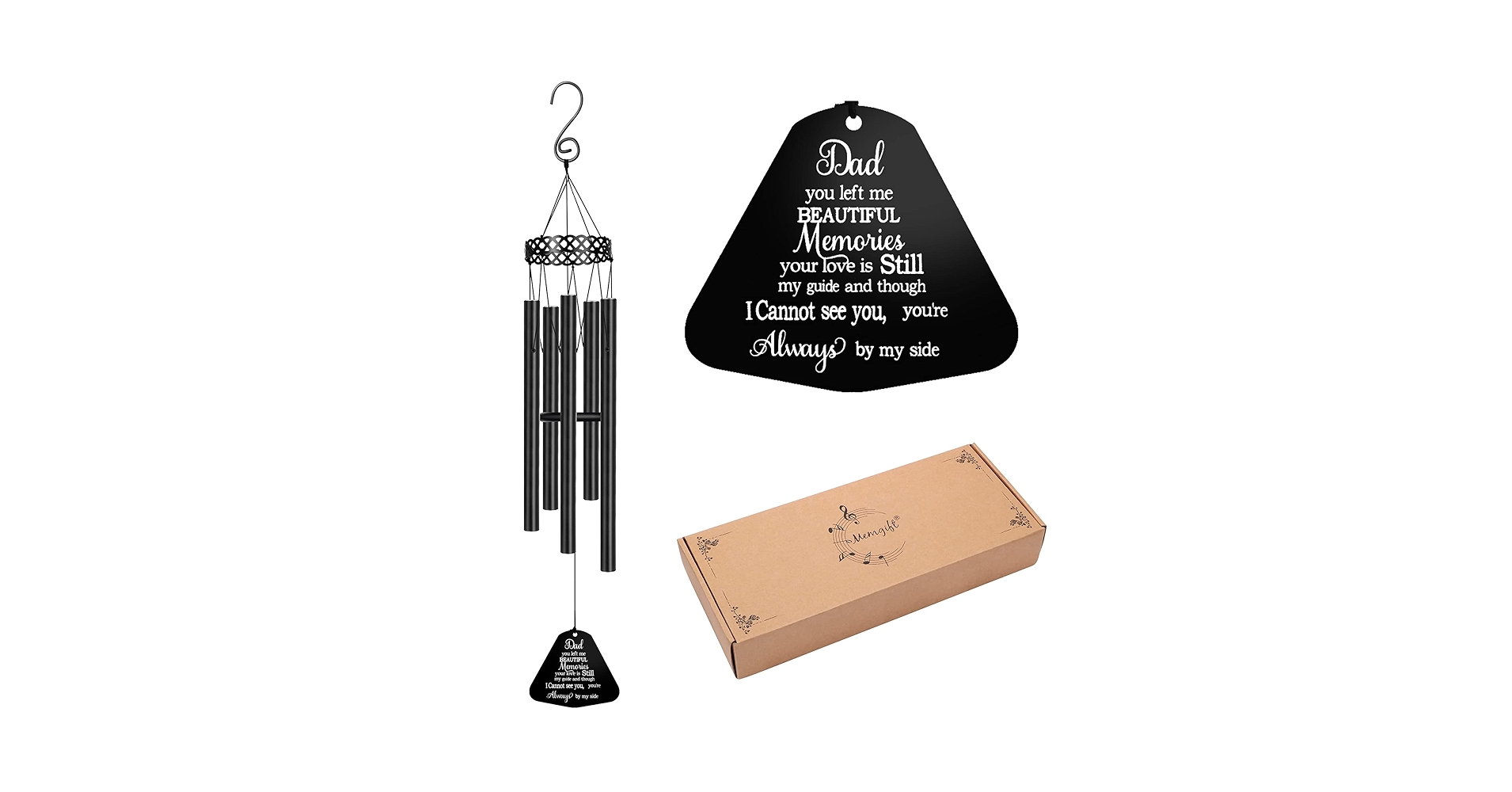 Amazon.com : Memorial Wind Chimes for Loss of Father