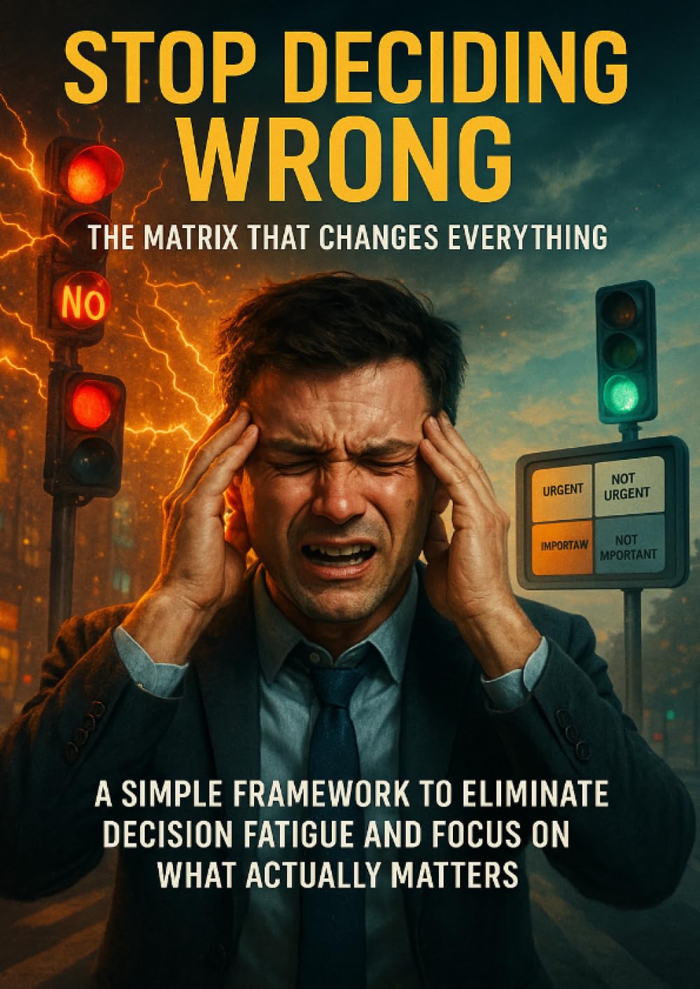 Stop Deciding Wrong: The Matrix That Changes Everything: A Simple Framework to Eliminate Decision Fatigue and Focus on What Actually Matters