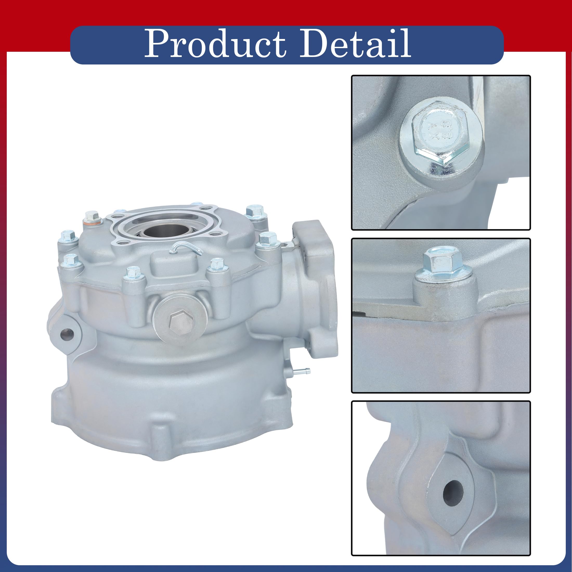 Complete Differential Unit Rear Differential Assembly For Honda Recon 250 TRX250 (1997-2007) - Complete Gear Case, OE# 41300-HM8-010 TRX250TE Differential