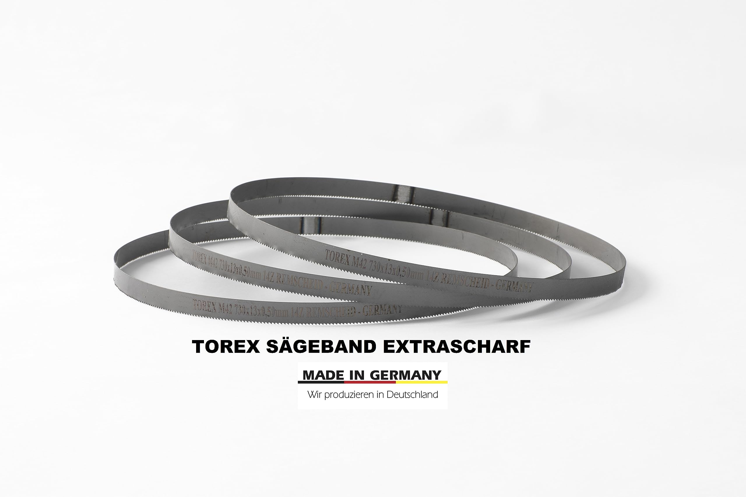 3 nastri per sega a nastro bimetallici 733 x 13 x 0,5 mm 14 denti per sega a nastro a batteria Parkside 20 V PMBA 20-Li A1 12258