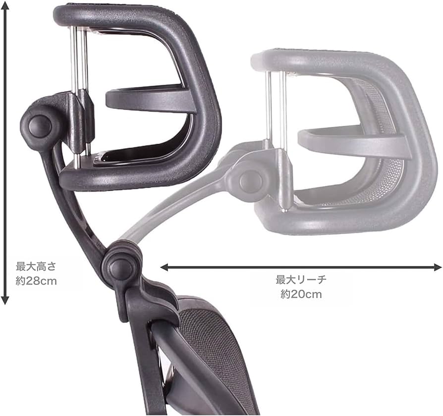 アーロンチェアヘッドレスト ENGINEERED NOW Headrest for Remastered Aeron Chair by Herman Miller