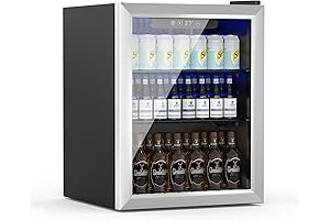 1.6 Cubic Feet Mini Fridge: Keep Cool with a Touch of Flair