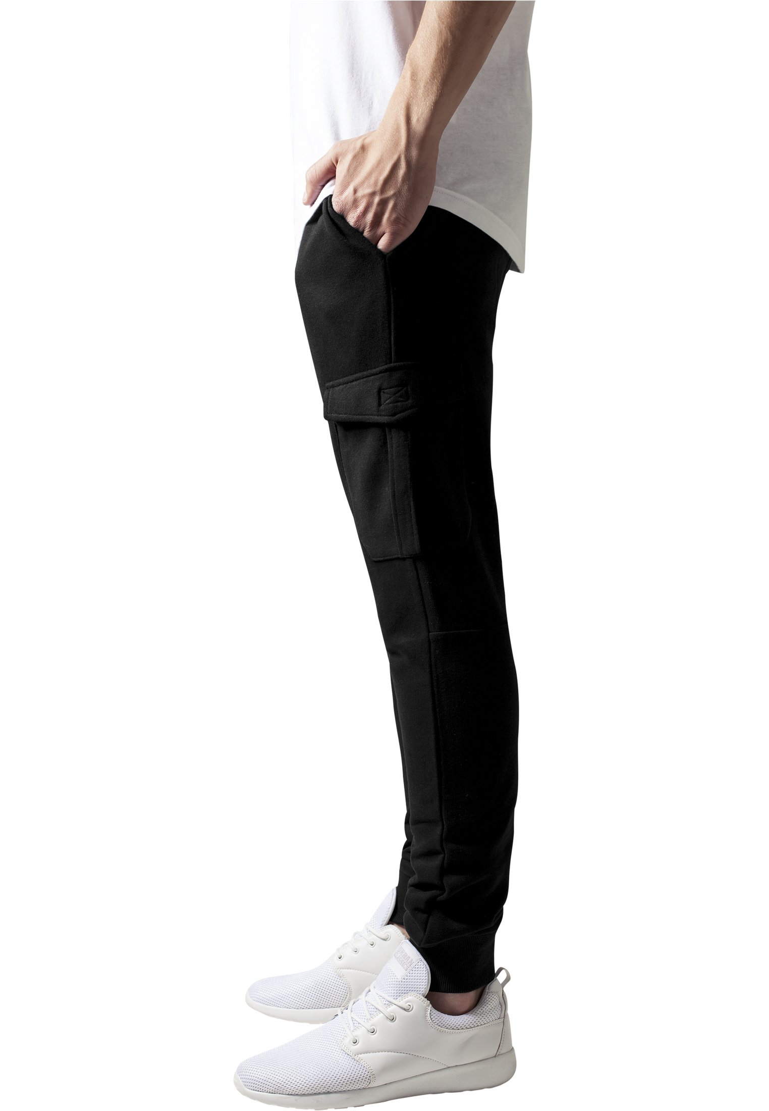 Urban Classics Herren Fitted Cargo Sweatpants