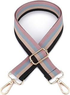 Handbag Straps Replacement For Purse Wide Crossbody Bag Straps Adjustable Shoulder Luggage Straps Changeable Strap Bag With Metal Hooks