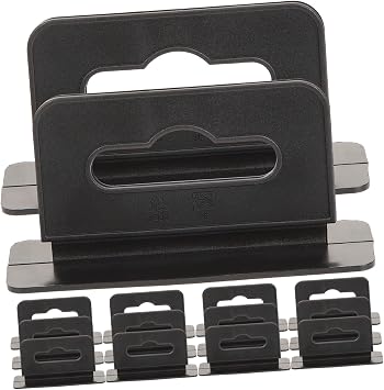200pcs Self-Adhesive Display Hooks for Wall Hanging Lightweight and Strong Adhesive Tabs for Kitchen Bedroom and Retail Displays Punch Design