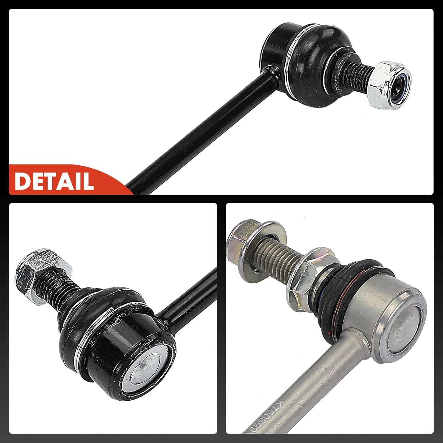 A-Premium Set of 4, Front & Rear Sway Bar Links Stabilizer Bar Links Kit, Compatible with Nissan Murano 2015-2019, Pathfinder 2013-2019 & Infiniti QX60 2014-2019, JX35 2013