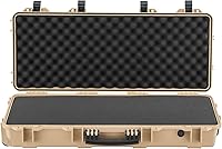 Vista 52 de VEVOR Rifle Case, Rifle Hard Case with 4 Layers Fully-protective Foams, Lockable Hard Gun Case with Wheels, IP67 Waterproof & Crushproof, for Rifles