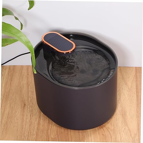 Miniatura 6 de Alimentador de agua eléctrico automático para mascotas, fuente de consumición para perros y gatos, con filtro, operación silenciosa, luz LED, color