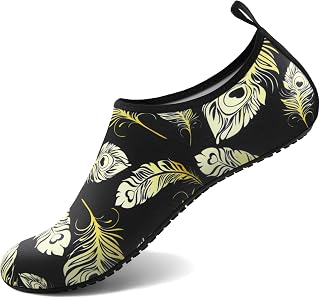 Water Shoes for Women Men Quick-Dry Aqua Socks Swim Beach Barefoot Yoga Exercise Wear Sport Accessories Pool Camping Must Haves Adult Youth Size