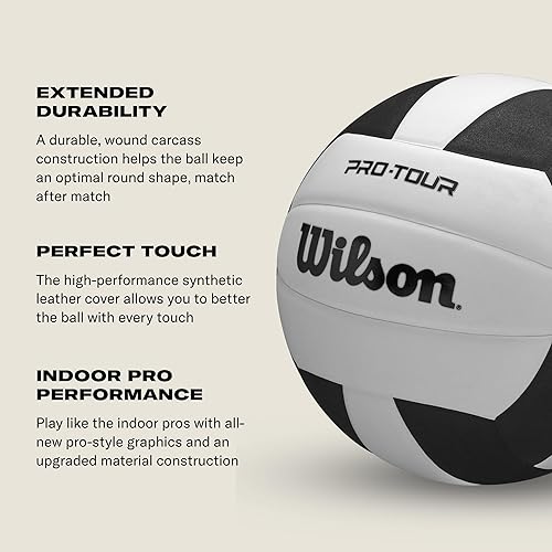 Miniatura 5 de WILSON Balones de voleibol para interiores Pro Tour - Tamaño oficial