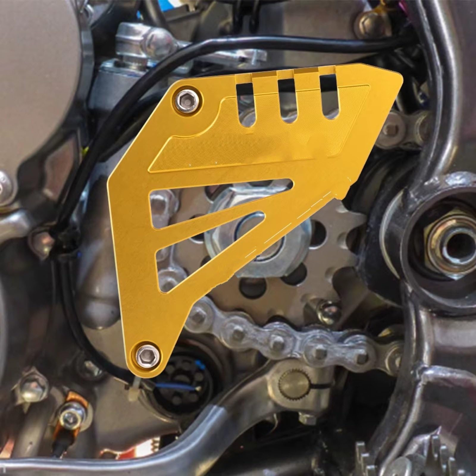 Cubierta de piñón Delantero de Motocicleta para DRZ400E/400S 2000-2025 Cubierta Piñón motocicleta