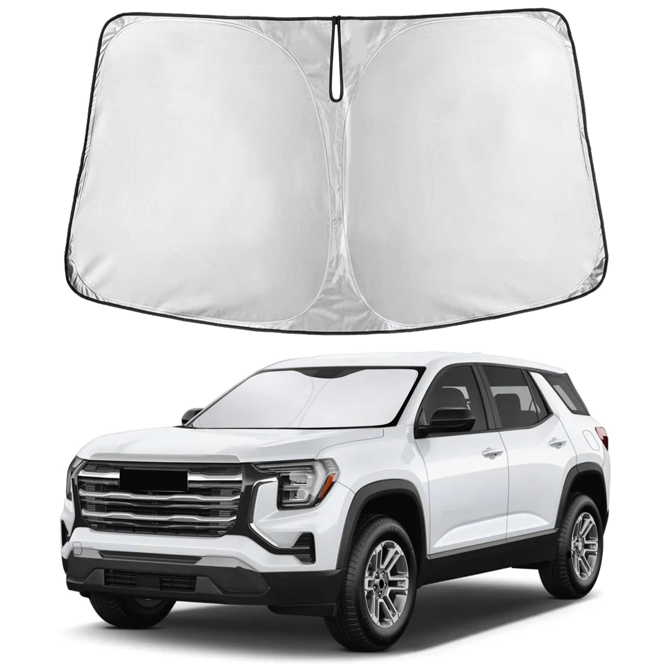 EcoNour Windshield Sunshade Compatible for GMC Terrain 2018-2023 2024 2025