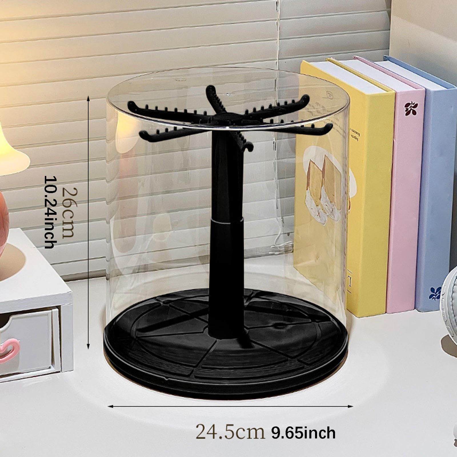 Amazon.co.jp: rockible 回転式透明展示ケース PP素材 PET素材 頑丈