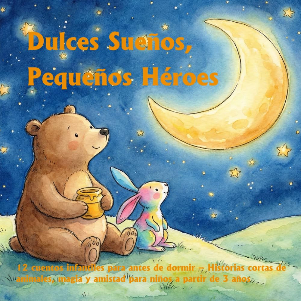 Dulces Sueños, Pequeños Héroes: 12 cuentos infantiles para antes de dormir – Historias cortas de animales, magia y amistad para niños a partir de 3 años
