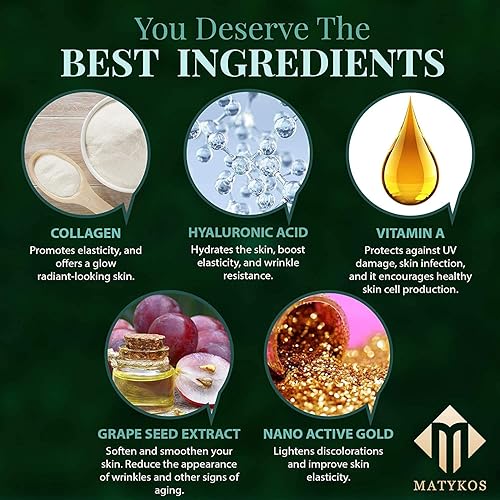 Miniatura 3 de Rutina completa de cuidado de la piel – Rodillo de jade 3 en 1 para cara y juego de Gua Sha y parches de oro de 24 quilates para debajo de los ojos