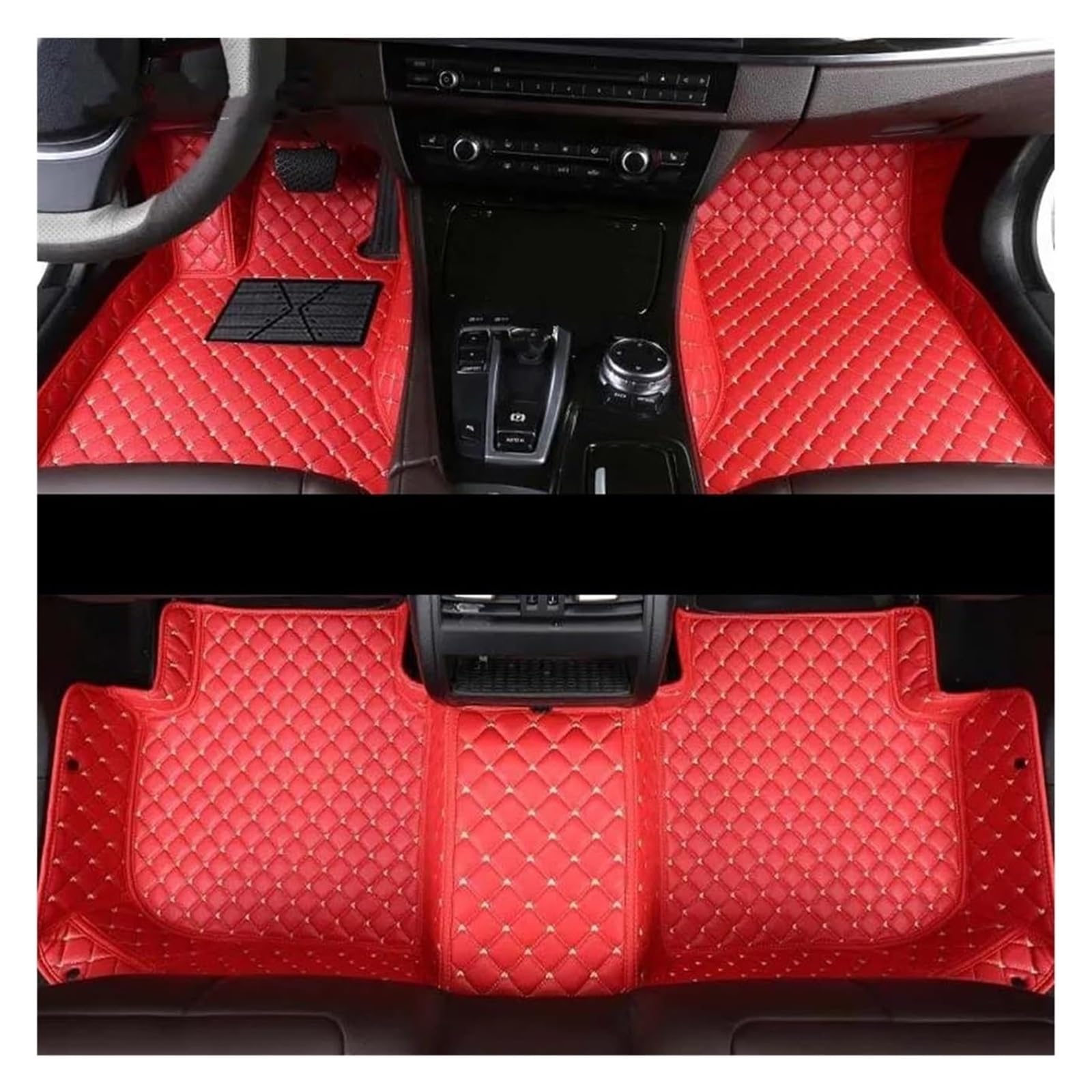 Tapis de voiture Ford Kuga rouge pour protéger vos voyages