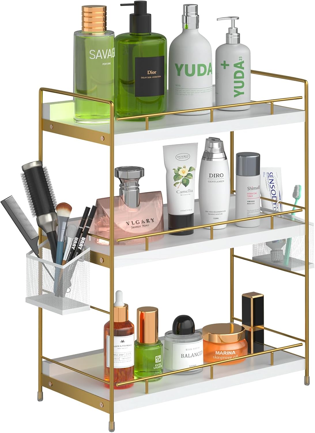 BSTSLL 3 Tier bathroom organizer countertop, bathroom