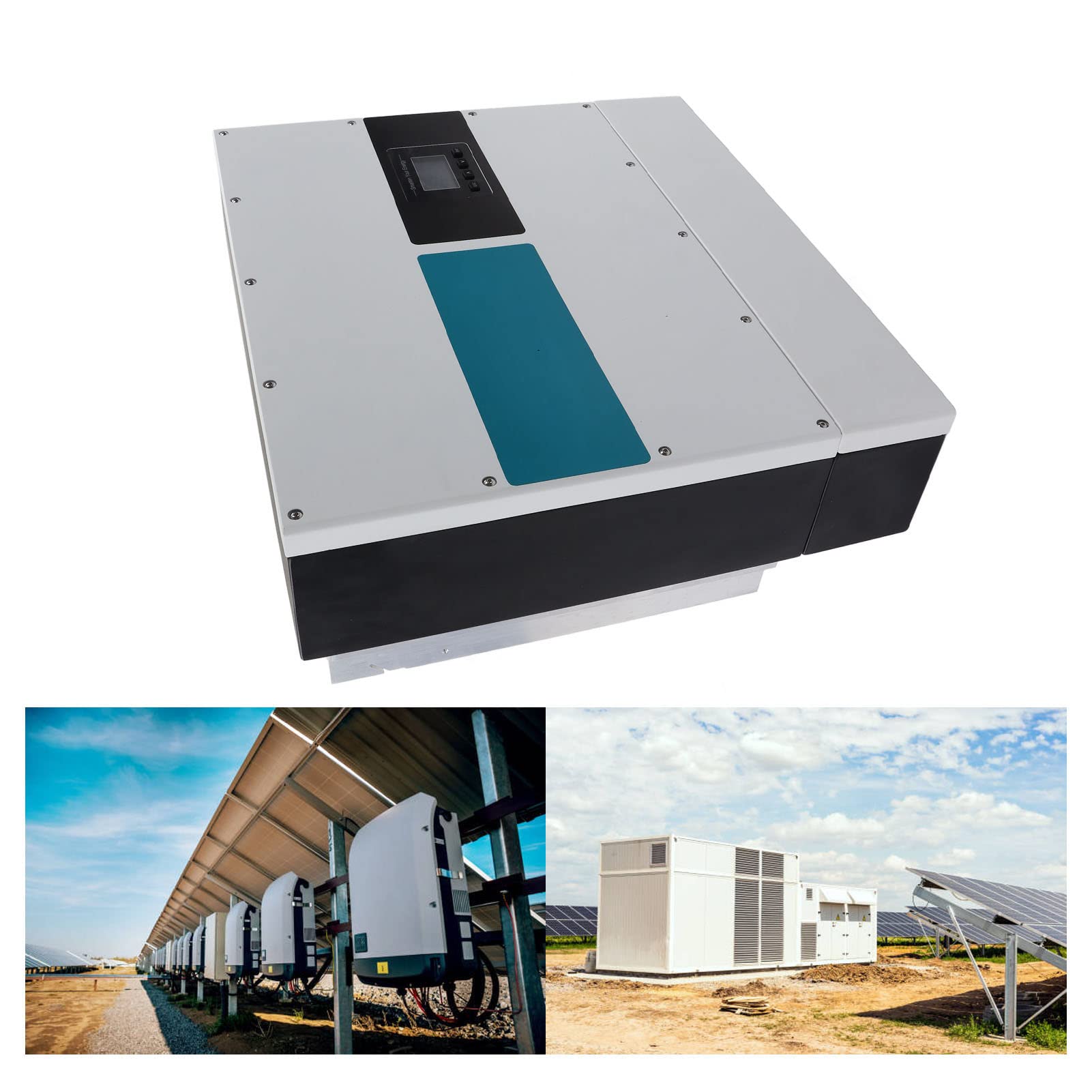ViaGasaFamido Inverter Ibrido Solare Off Grid 5KW 48V, Inverter Solare