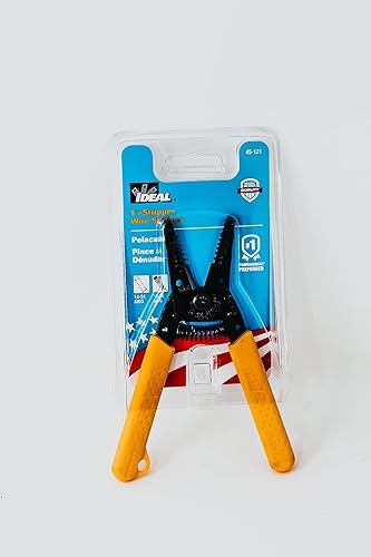 1 pelacables T(R) (para cables sólidos de 14 a 24 y 16 a 26 trenzados), compacto, ligero y fácil de usar, cuenta con cuchillas tipo cuchillo de