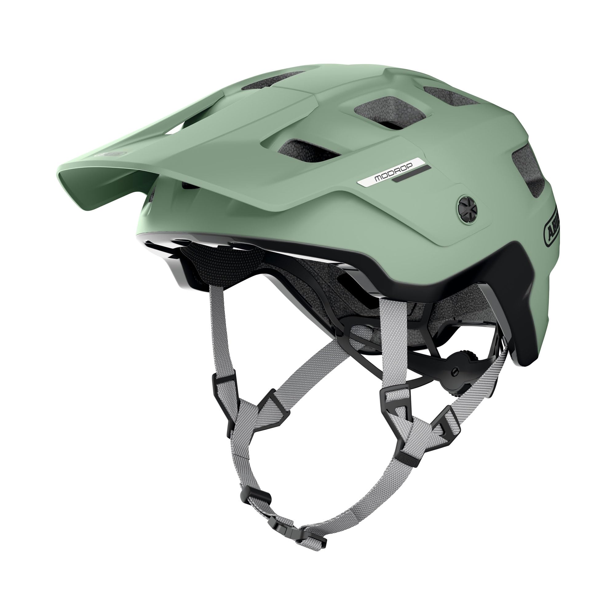 ABUS Kask MTB MoDrop, Zielony, M, Rozmiar M