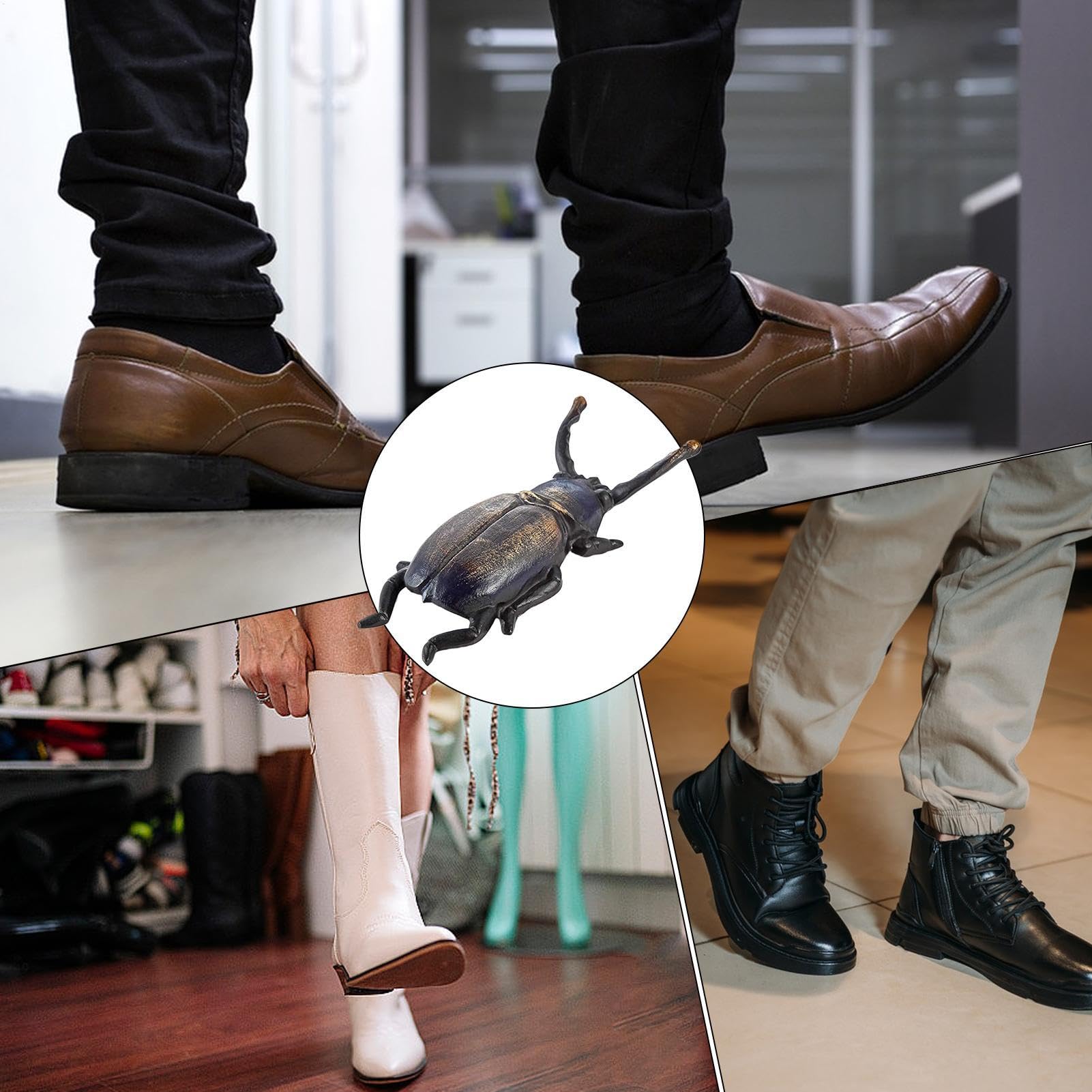 Dispositivo Di Rimozione Avv-io | Jack Per Stivali In Ghisa | Stivaletto Per Scarpe E Scarabeo Da Cowboy | Martinetto Per Stivali In Ghisa Per Cowboy - Guida Per Togliere Le Scarpe Per Uomini E Donne