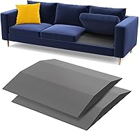 Vista 8 de Soporte de Cojín de Sofá para Asiento Hundido - 50,8 cm x 50,8 cm Tabla de Soporte de Cojín de Espuma Trapecio de Alta Densidad, Soporte de Sofá