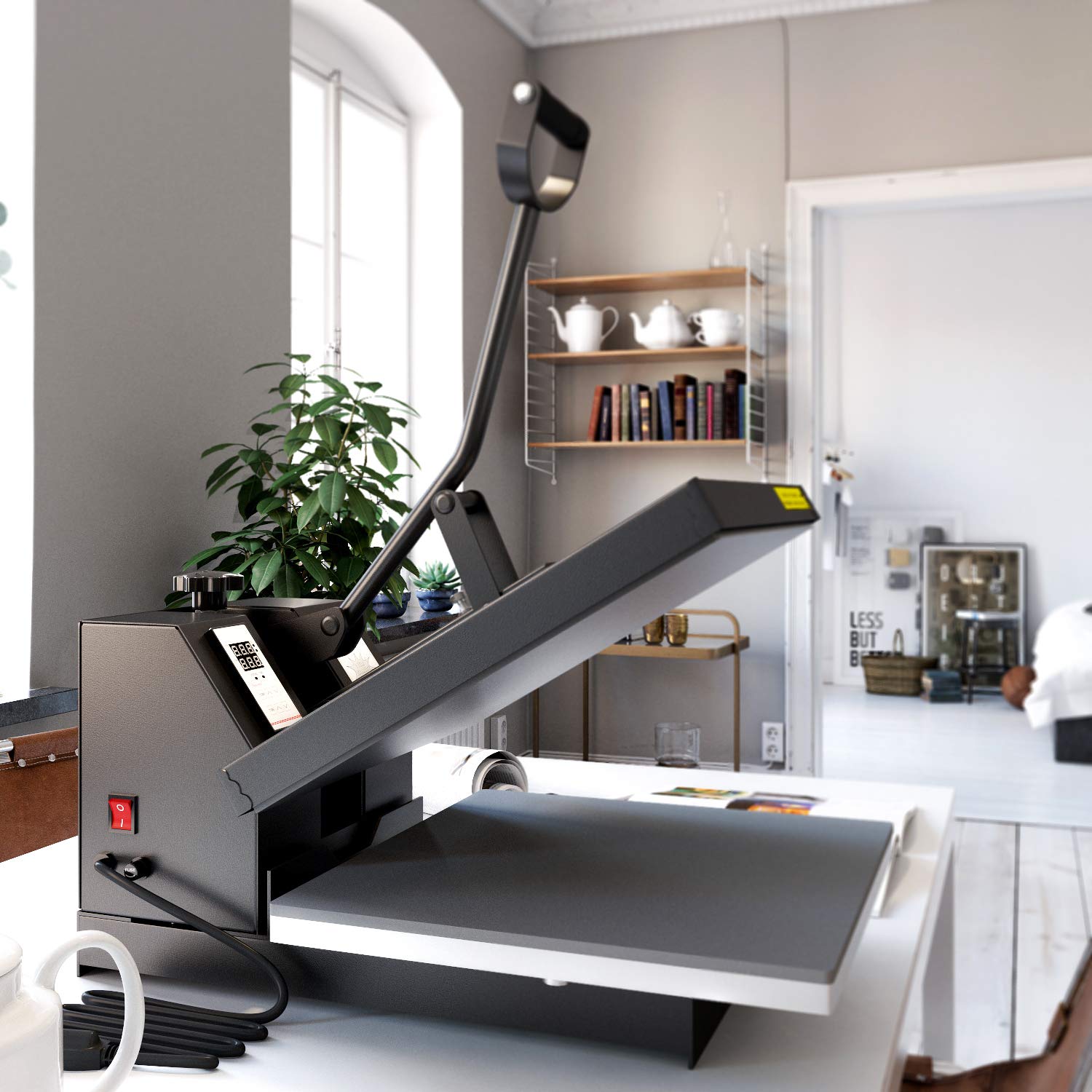 PowerPress IndustrialQuality Digital Sublimation Heat Press Machine