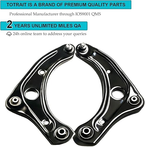 Miniatura 2 de Brazo de control inferior delantero y rótula compatibles con Nissan Versa/Versa Sedan/Versa Note 2012-2017