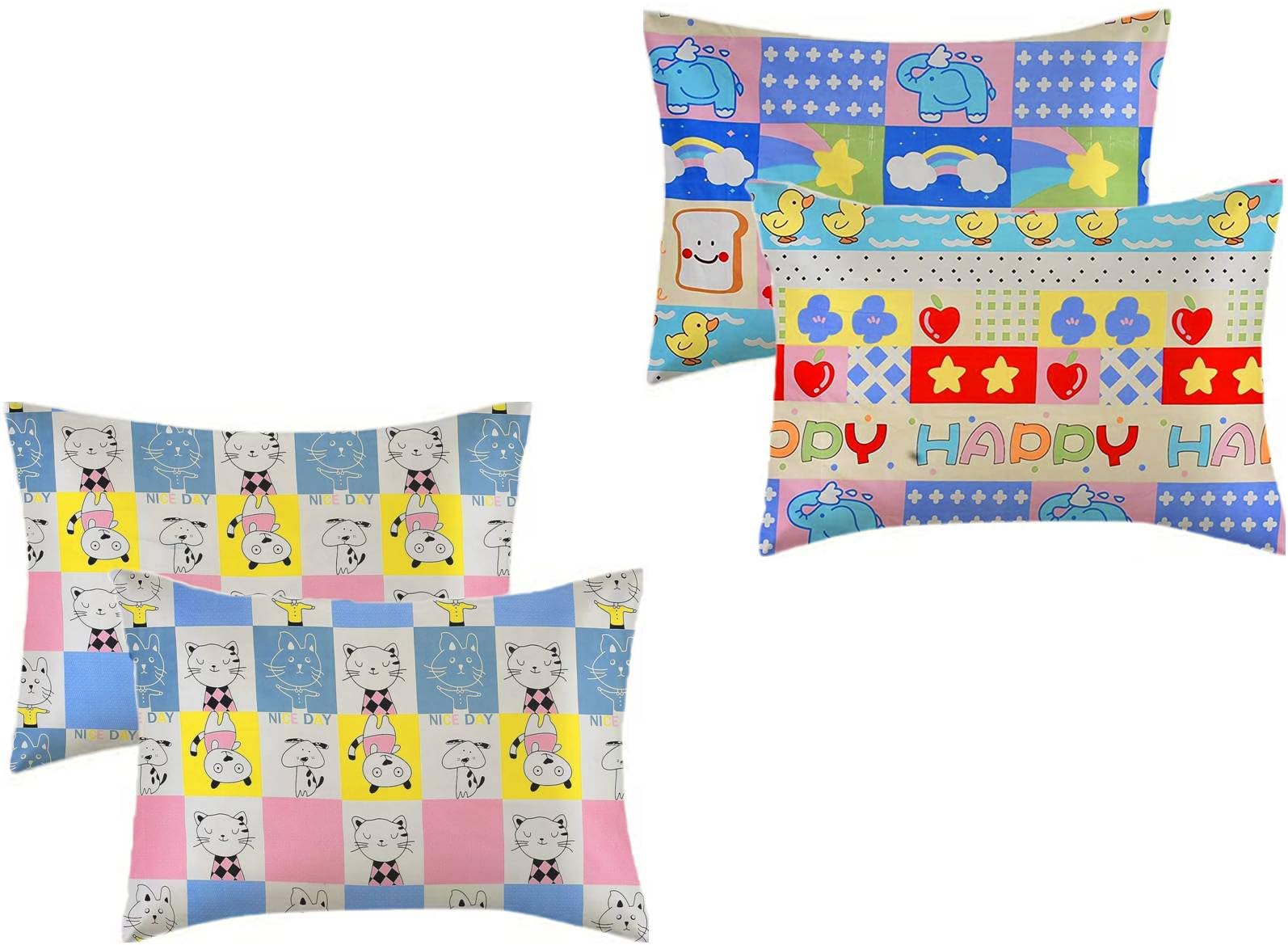 Dinosaur Pillow Covers for Kids - Soft Microfiber Set of 2 -9