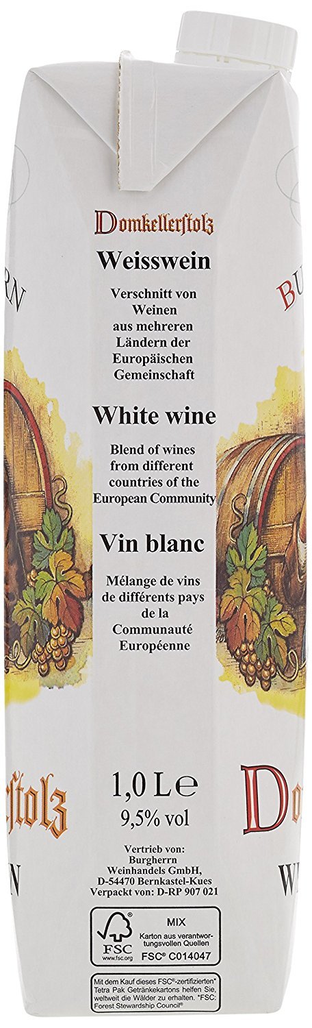 Domkellerstolz EGTafelwein Weißwein (12 x 1 l)