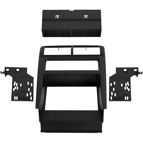 HECASA Car Stereo Radio Double Din Compatible with 1994-2002 Mustang Installation Dash Kit Bezel