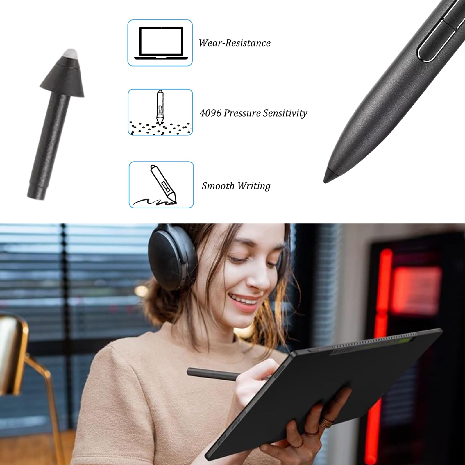 Active Pen 2.0 SA203H Nibs Compatible with Asus Pen 2.0 SA203H