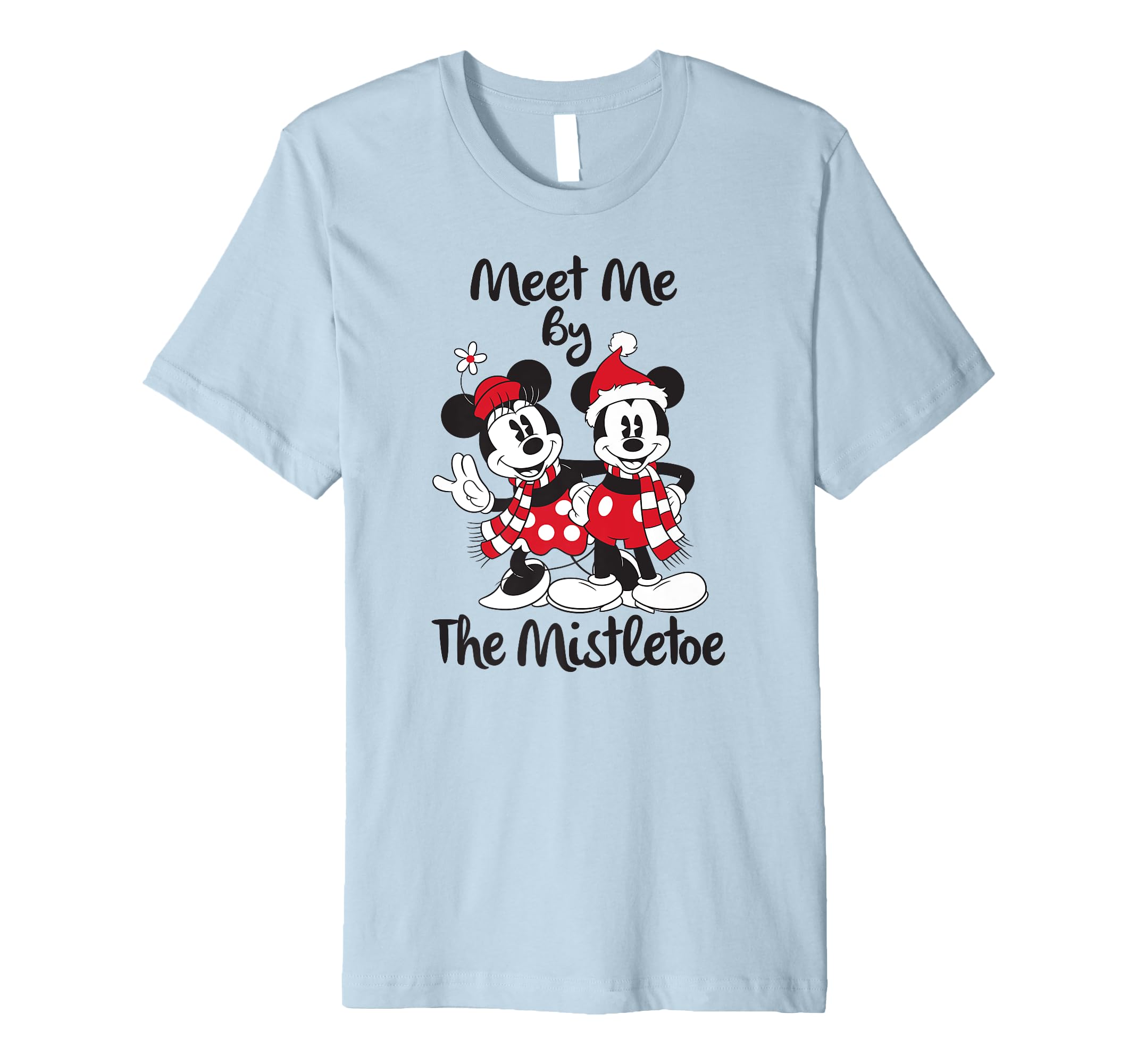 T-shirt Mickey Mouse Mistletoe le cadeau idéal sous le sapin