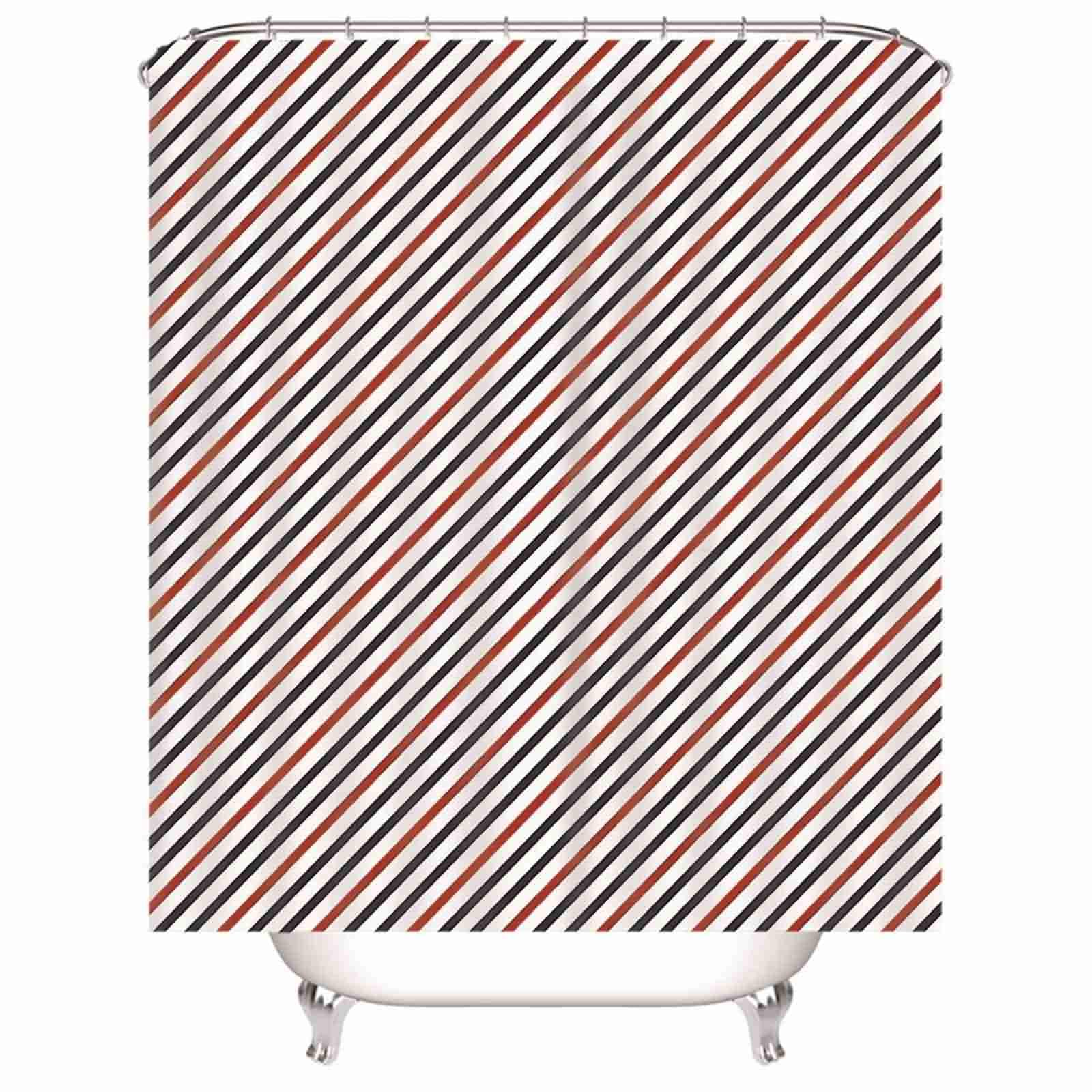 Rideau douche grande hauteur 180x180 occultant avec 12 crochets rideaux épais baignoire lesté