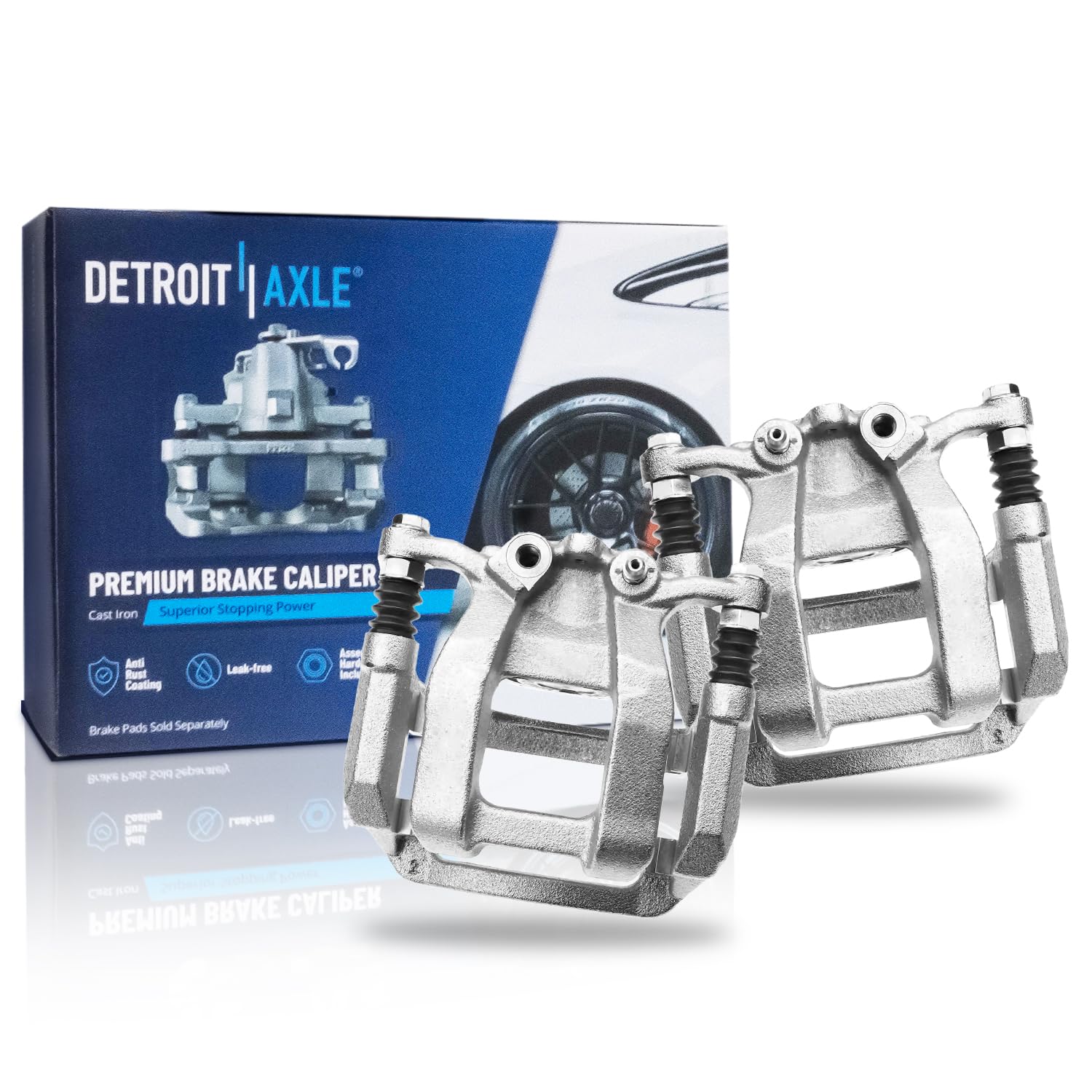 Detroit Axle - Rear Brake Calipers for Chevrolet Blazer Traverse