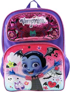 Disneys Vampirina 16" Emoji Bats Large Size Backpack