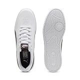 Puma Unisex Court Classic Clean Sneaker, biało-czekoladowe fondue, 4 UK