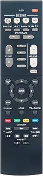 RAV561 Replacement Remote Control Compatible for Yamaha AV Receiver ZZ43210 HTR-3072 HTR3072 RX-V385 RXV385 YHT-4950UBL YHT4950UBL