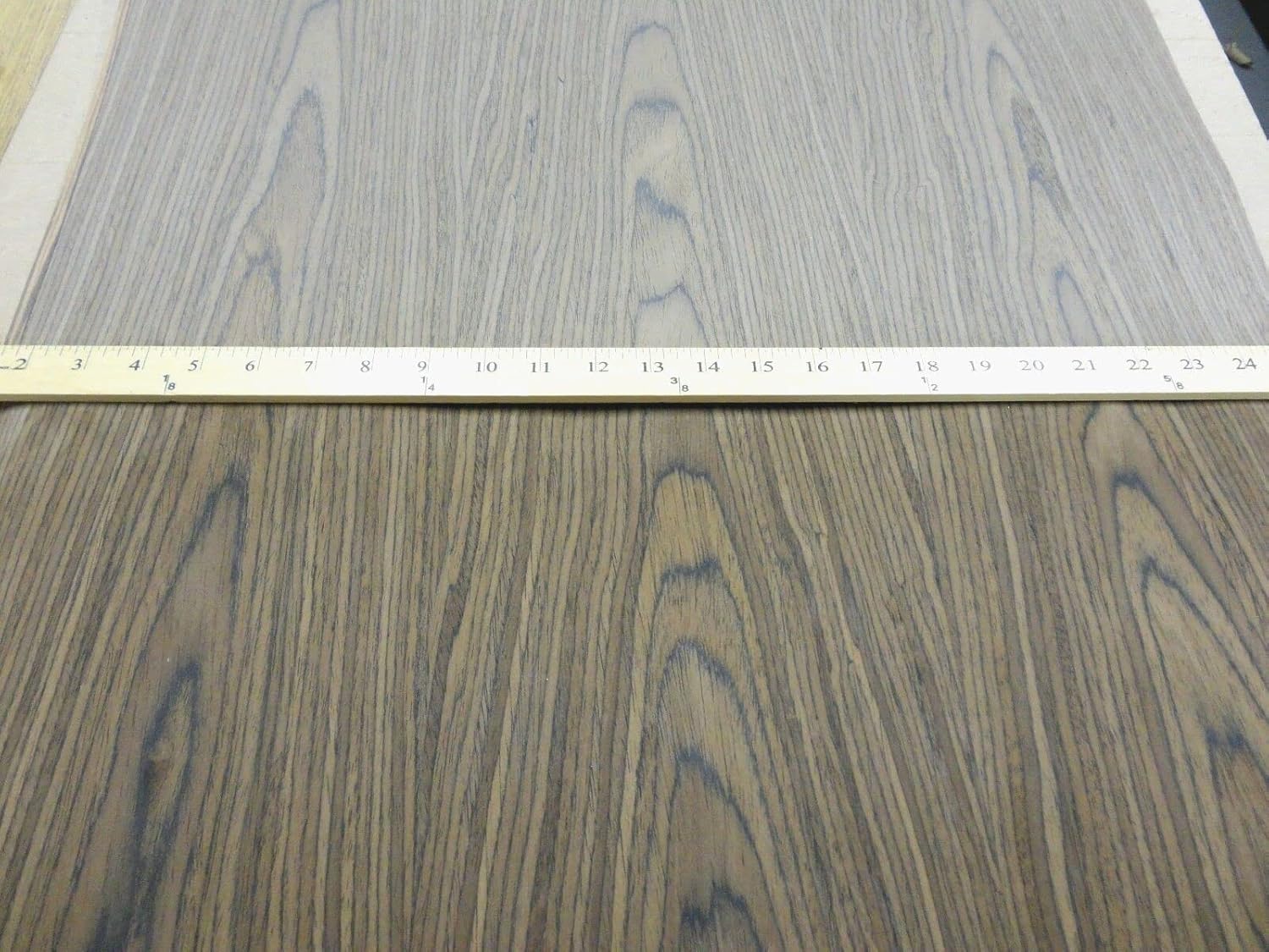 Walnut Composite Wood Veneer 24" x 24" with Paper Backing 1/40" Thick # 2702