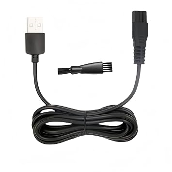 Cable Charger for Meridian Trimmer Compatible with Meridian Electric Razors for Women Meridian Body Hair Trimmer Replacement Charging Cable,3.3FT
