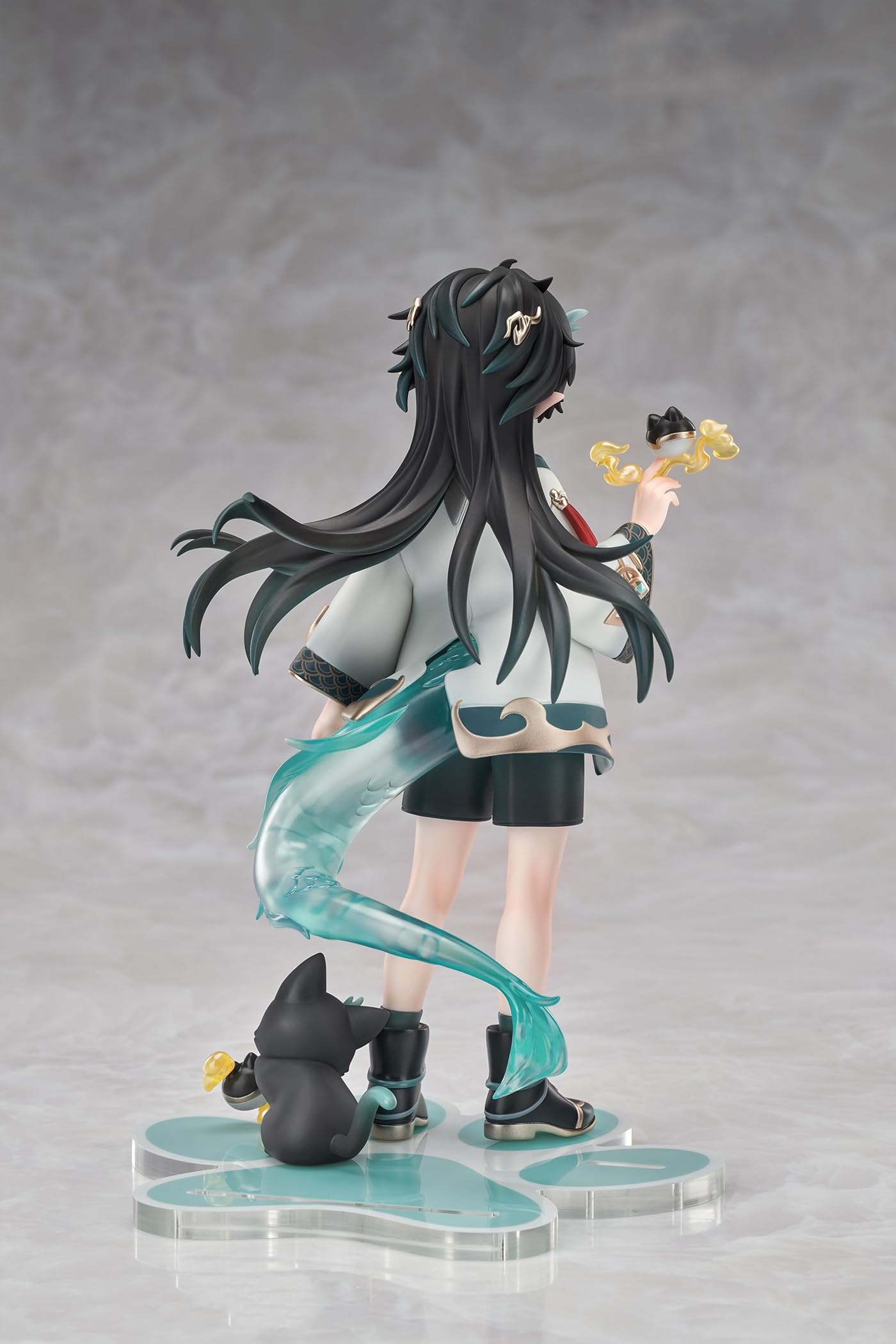 崩壊スターレイル 1/96 レア 丹恒・飲月 ちびキャラフィギュア 男子寮 RISE UP+ 崩壊：スターレイル ちびねこシリーズフィギュア 丹恒・飲月